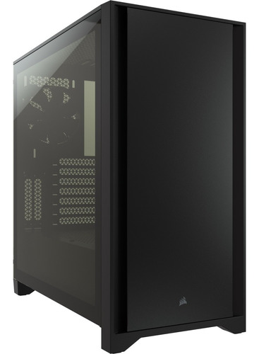 Gabinete Corsair 4000d Mid Tower Atx Eatx Usb 3.0 Sin Fu /vc Color Negro