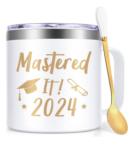 Regalos De Graduación, Taza De Café Mastered It 2024, Regalo