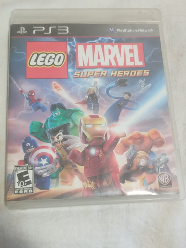 Lego Marvel Super Heroes Ed Warner Bros Ps3 Fisico
