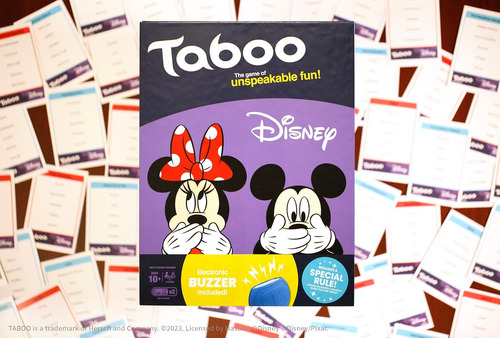 Tabú: Juego De Mesa Para Fiestas Edición Disney | Juego De P