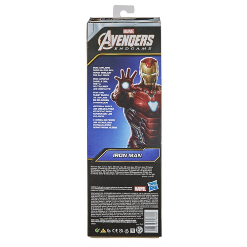 Figura De Acción Marvel Titan Hero Series Iron Man +3