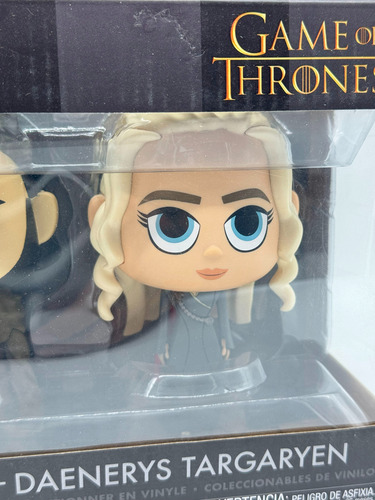 Game Of Thrones Jon Snow + Daenerys Targaryen Vynl Funko Rct (Usado)