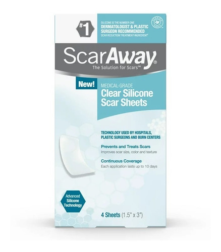 Scaraway Silicone Scar Sheets 