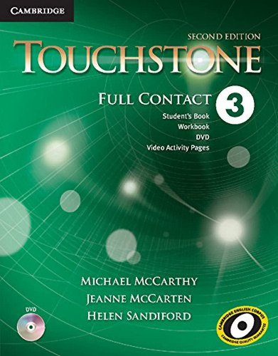 Touchstone 3 Full Contact Students Book Workbook Dvd Video A