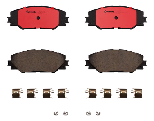 Balatas Delanteras Cerámica Brembo Toyota Rav4 Xle 2014