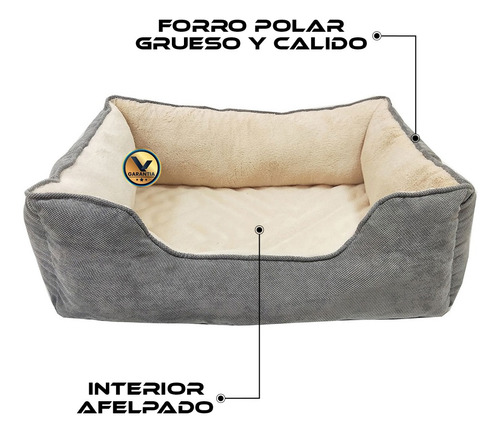 Cama Afelpada Antiestres Para Gato O Perro Mediano