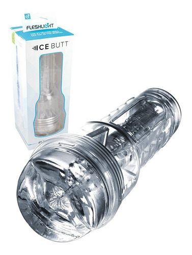 Masturbador Fleshlight Ice Butt Crystal Trasero Transparente