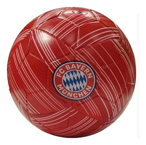 Bola De Futebol N5 Bayern De Munique Vermelha Cor Vermelho