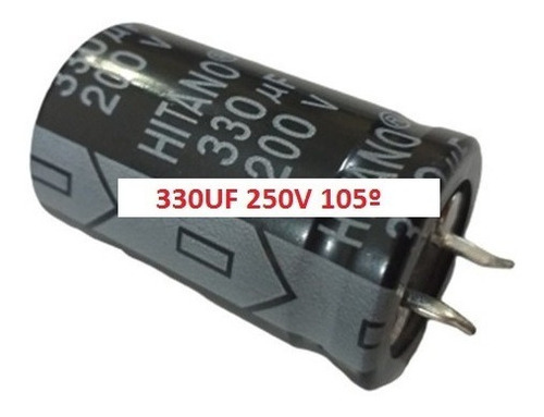 Capacitor Eletrolítico 470uf 250v 105º 25x30mm Altura