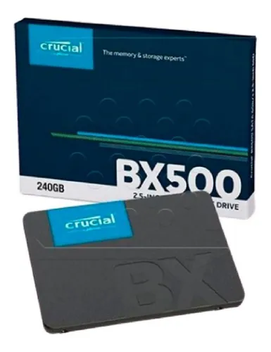 DISCO SOLIDO 240 GB BX500 CRUCIAL