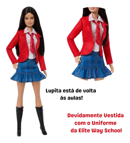 Boneca Barbie Lupita Original Coleção Rebeldes Rbd