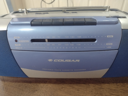 Rádio Antigo Cougar Crg 140 Boombox Leia (Usado)
