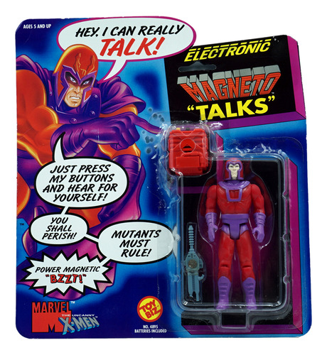 Marvel The Uncanny  X Men Electronic Magneto Talks 1991