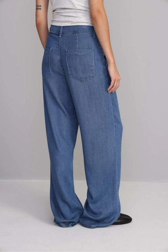 Jean Wide Leg Mujer Sastrero Pinzado Yagmour