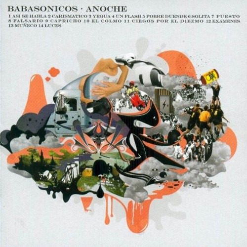 Cd Babasonicos - Anoche 2005 Uiversal Music Argentina