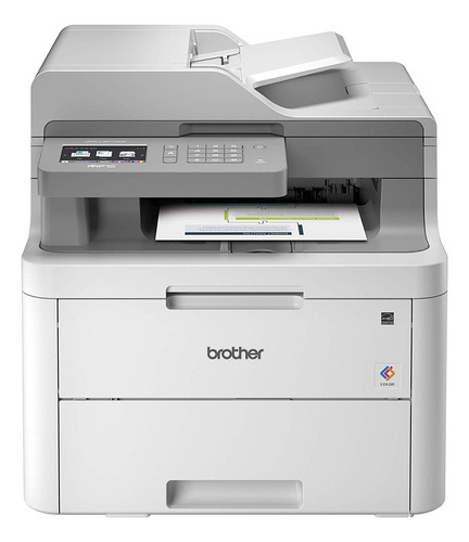 Brother - Impresora Compacta Digital A Color Todo En Uno Qu.