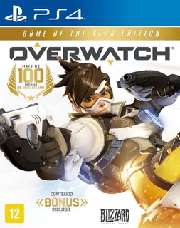 Overwatch Game Of The Year Edition Ps4 Mídia Física Seminovo