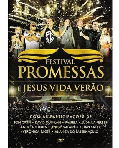 Dvd Promessas Festival Jesus Vida