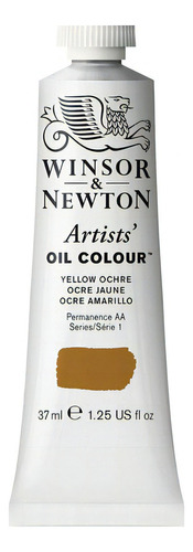 Tinta a óleo Winsor & Newton Artist 37 ml S-1 cor para escolher a cor do óleo amarelo ocre S-1 nº 744