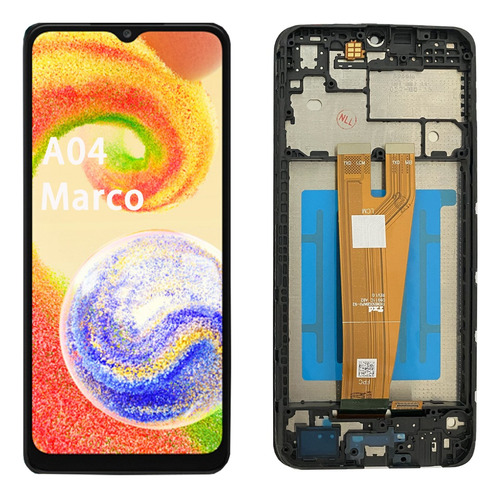 Display Pantalla Touch Para Samsung A04 Con Marco Sm-a045m