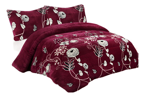 Cobertores De Invierno 2 Plazas Plush Con Chiporro / Diseños