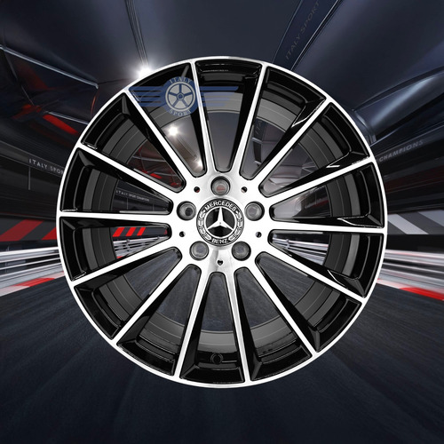4 Rines 18 Deportivos 5-112 Excelentes Mercedes Benz Audi Vw Machine Black