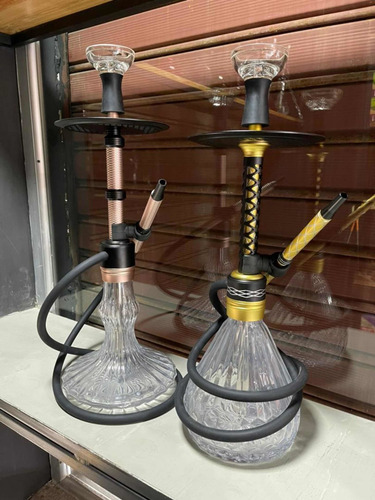 Imagen 10 de 12 de Arguile De Vidrio Marca Pharaohs Hookah Narguile