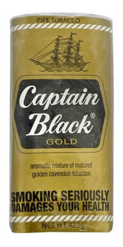 Imagen 1 de 2 de Picadura Pipa Captain Black Gold Sobre 42,5 Gramos