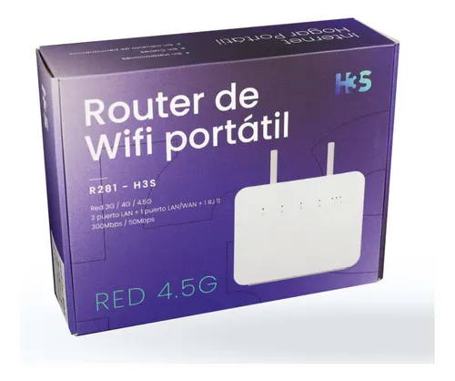 MODEM H3S 4G CPE WIFI