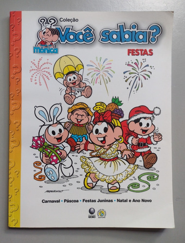 Coleção Você Sabia? - Festas - Turma Da Mônica - 2006 (Usado)