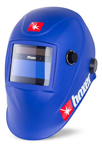 Kit Maquina Solda Touch 150 140a 110/220v + Máscara De Solda Azul