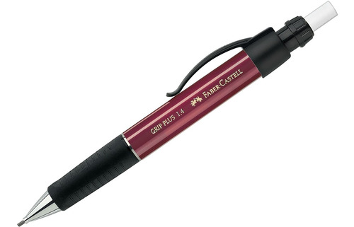 Lapiz Mecanico Rojo Metalico Punta 1,4 Mm Faber-castell