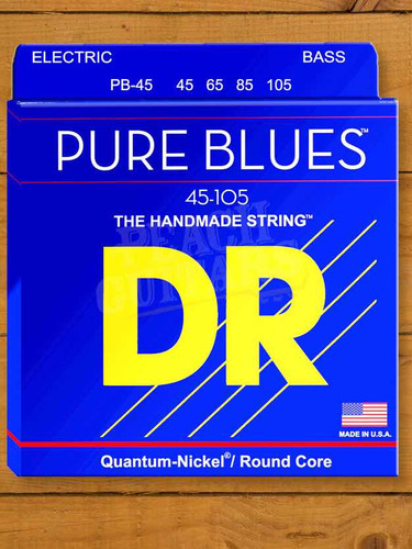 Cuerdas De Bajo Dr Puré Blues 45-105 Entrega Inmediata