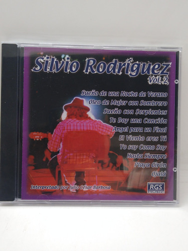 Julio César Barbosa Interpreta A Silvio Rodríguez Vol.2 Cd 