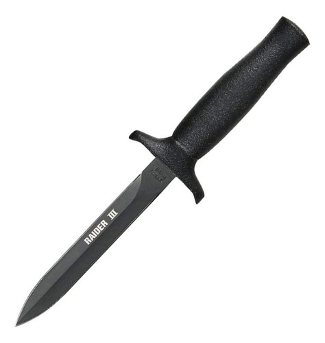 Raider Iii - Cuchillo Para Botas, Color Negro Mate