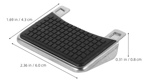 Pedal De Plástico De Repuesto Para Papelera, 6 Unidades