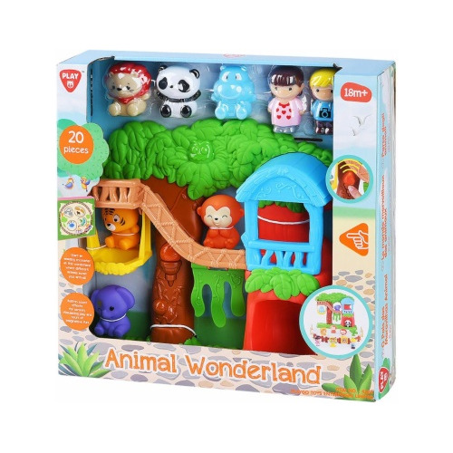 Set Animalitos Jungla Para Niños 