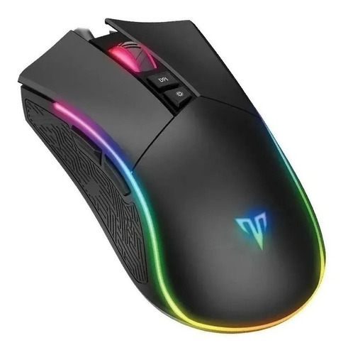 Mouse Gamer Targa Tgm250 7 Botones Rgb 4800 Dpi Jmc