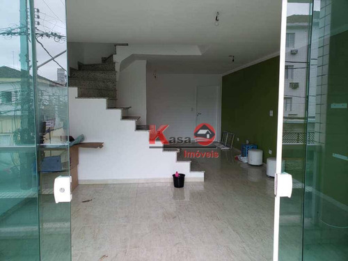 Imagem 2 de 30 de Casa Com 4 Dormitórios À Venda, 270 M² Por R$ 950.000,00 - Vila Belmiro - Santos/sp - Ca0456