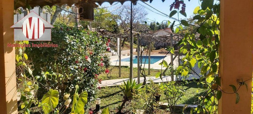 Linda Chácara Com 2 Dormitórios, Piscina, Pomar, À Venda, 1500 M² Por R$ 680.000 - Zona Rural - Pinhalzinho/sp - Ch0737