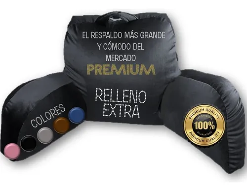Cojin Almohada Descansabrazos Respaldo Para Cama MercadoLibre