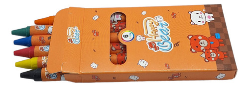 Set De Utiles Escolares Happy Bear Lapicera Lápiz 7 Piezas