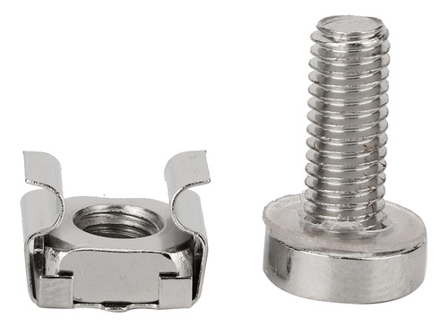 Juego De 50 Tornillos Para Gabinetes De Red M6 X 20, M6