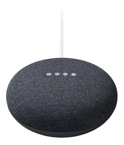 Google Nest Mini 2nd Gen con asistente virtual Google Assistant charcoal 110V/220V