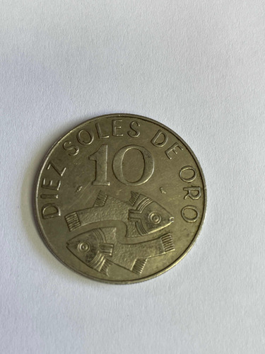 Monedas Antiguas Diez Soles De Oro De 1969