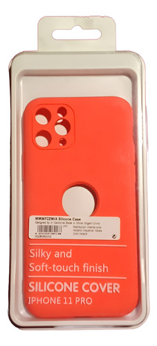Funda Silicon Colores Serie Para Iphone De Uso Rudo Coral Iphone 11 Pro S/l