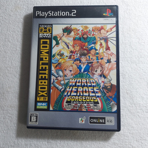 World Heroes Gorgeous De Playstation 2 Japonês 