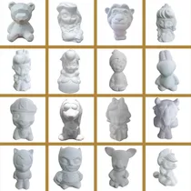 Comprar 20 Alcancias Sin Pintar Superhéroes, Princesas Sonic Amongus