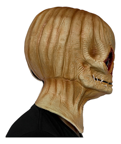 Máscara Sam Uncovered De Película Trick Or Treat Halloween Naranja Oscuro
