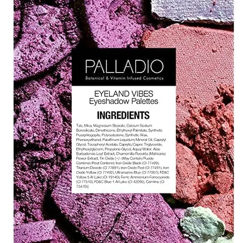 Palladio Eyeland Vibes, Escape To The Tropics, Paleta De Som